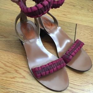 Purple Chloe Sandles